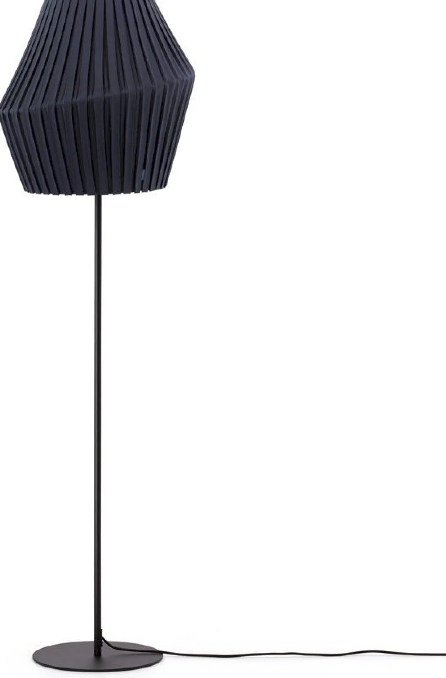 Hot Hollands Licht Pleat 50 Vloerlamp Anthracite