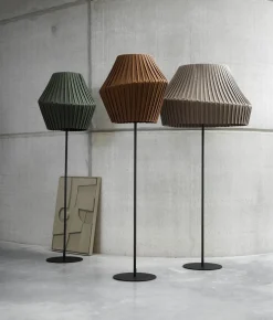 Hollands Licht Pleat 50 Vloerlamp Cinnamon Brown