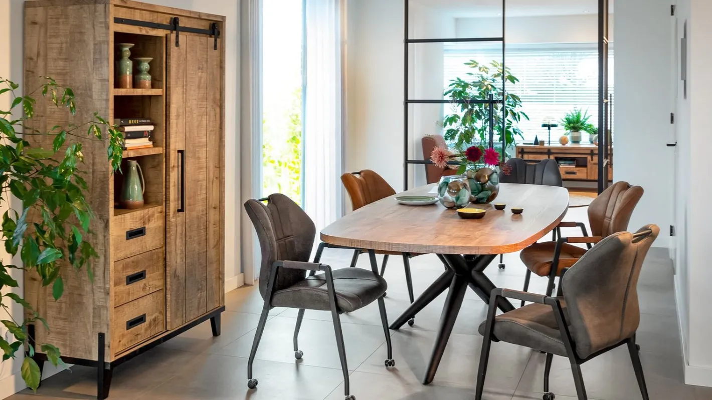 Feelings Wonen Point Eetkamerstoel Cognac