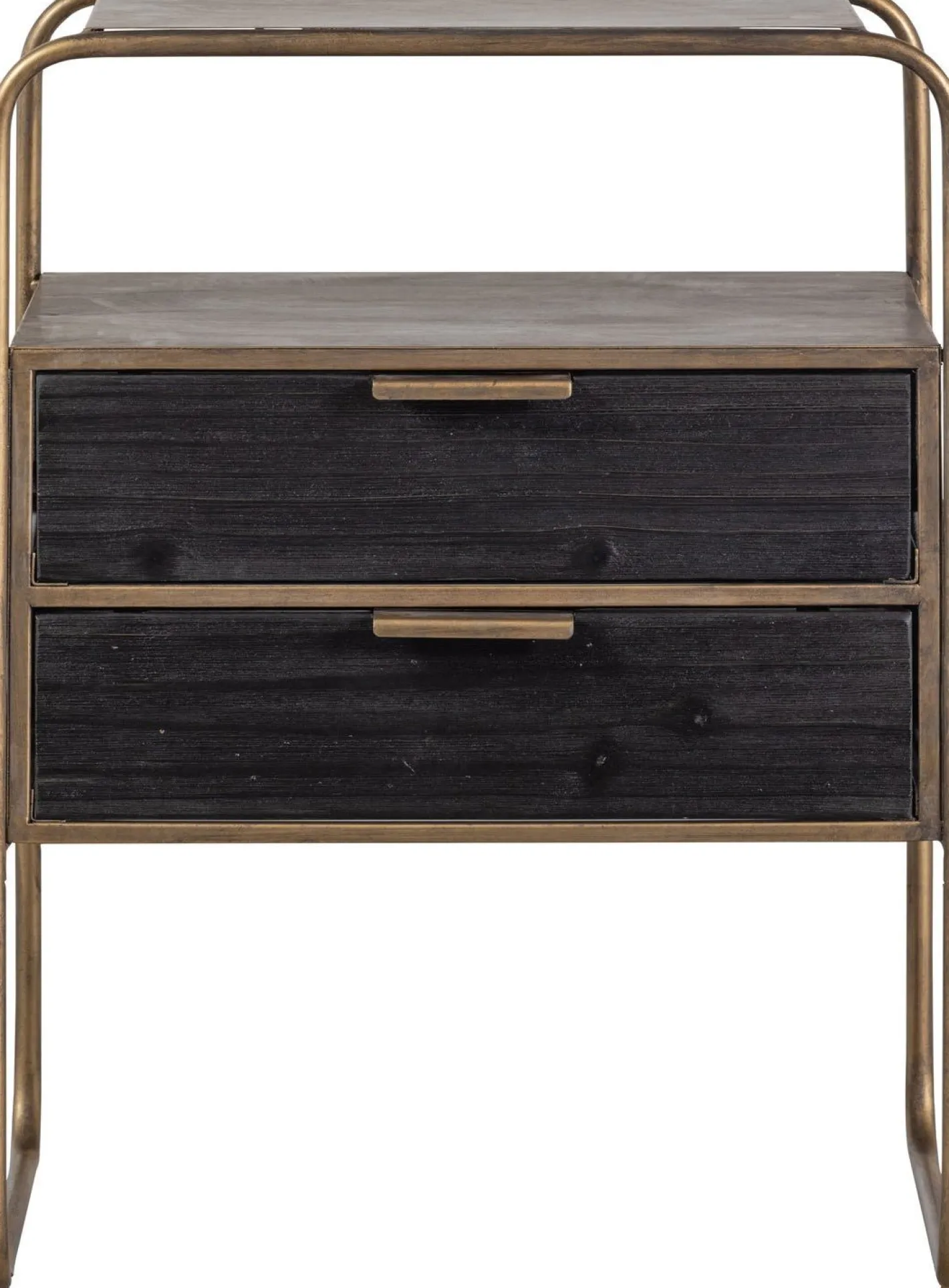 Discount WOOOD Polite Nachtkastje Antique Brass