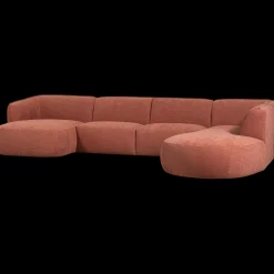 Online WOOOD Polly Rechts U-bank Pink