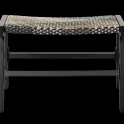 Sale WOOOD Pom Hocker Black