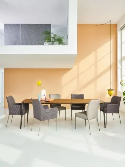 Outlet Bert Plantagie Poppy Eettafel Pale Grey