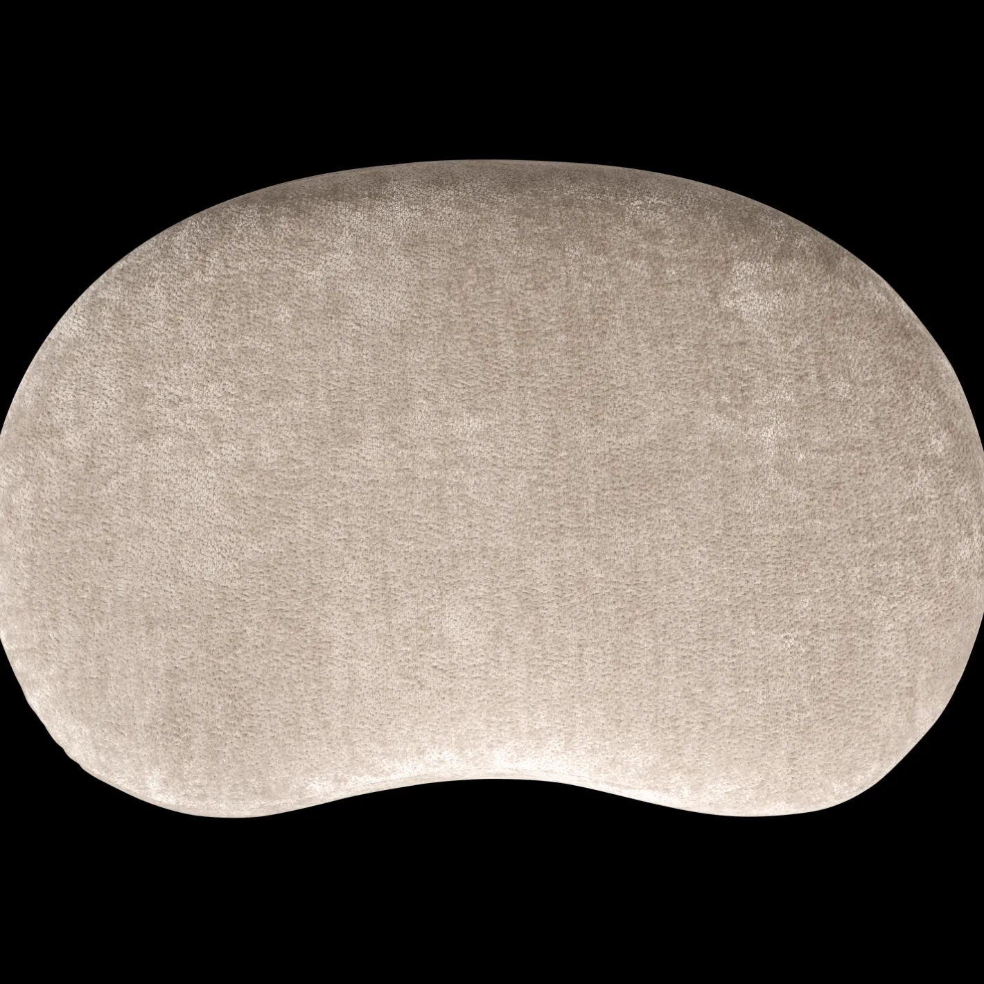 New WOOOD Popular Poef Naturel