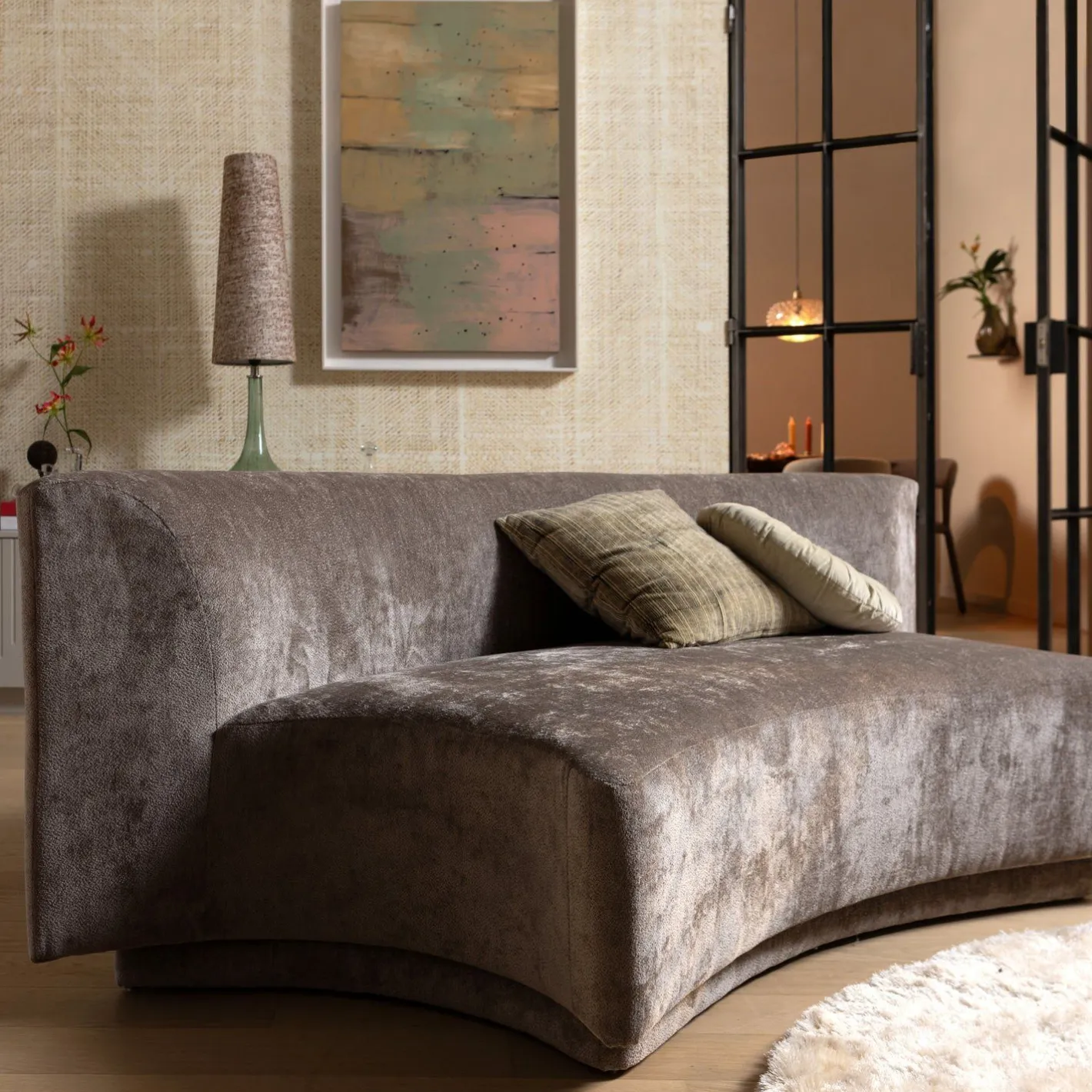 Best WOOOD Popular Zitbank Taupe