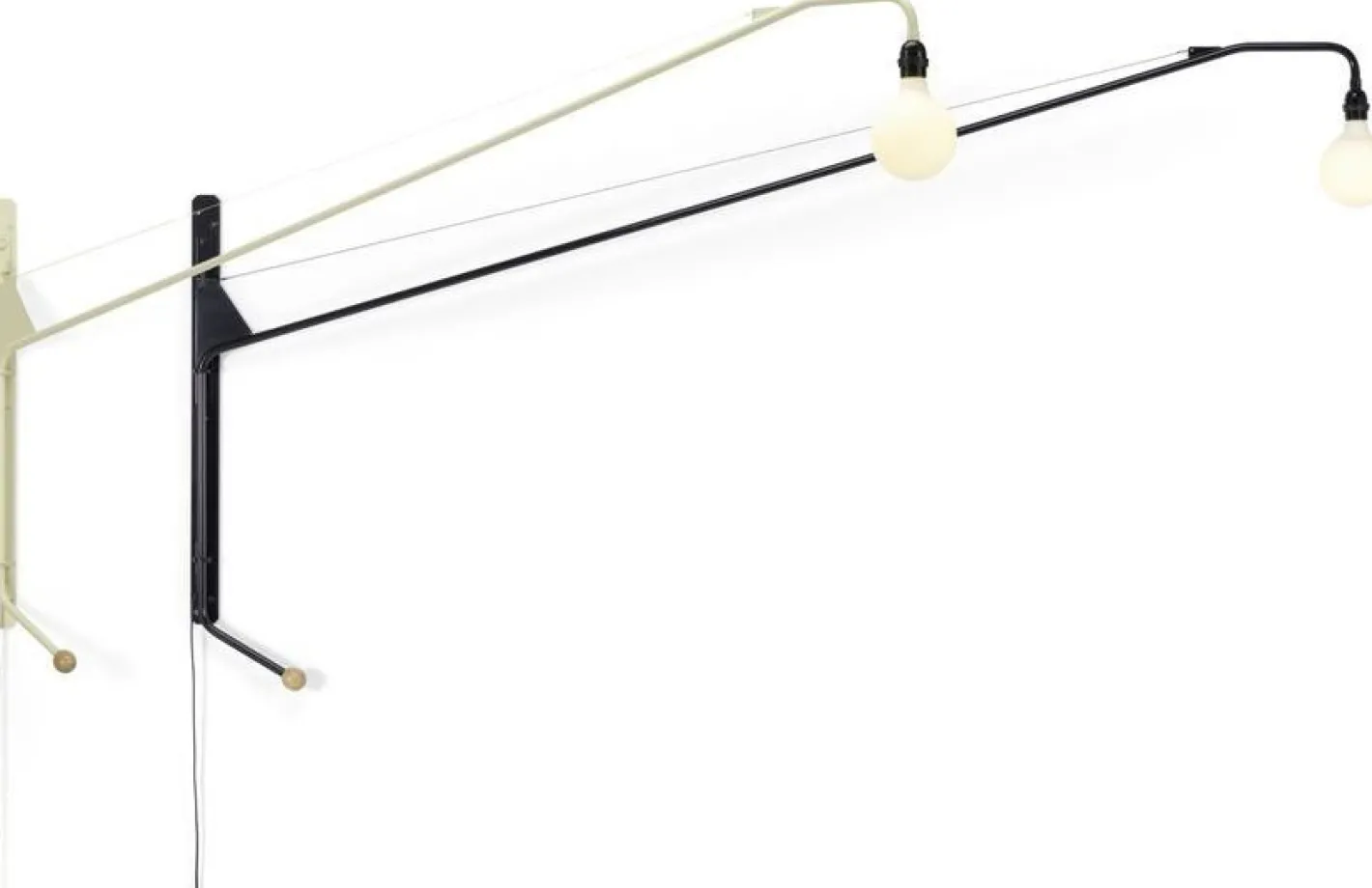 Clearance Vitra Potence Wandlamp Ecru