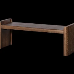 Online WOOOD Prop Bankje Warm Brown