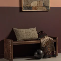 Online WOOOD Prop Bankje Warm Brown
