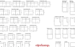 Eijerkamp Collectie Puck Zitbank Bruin