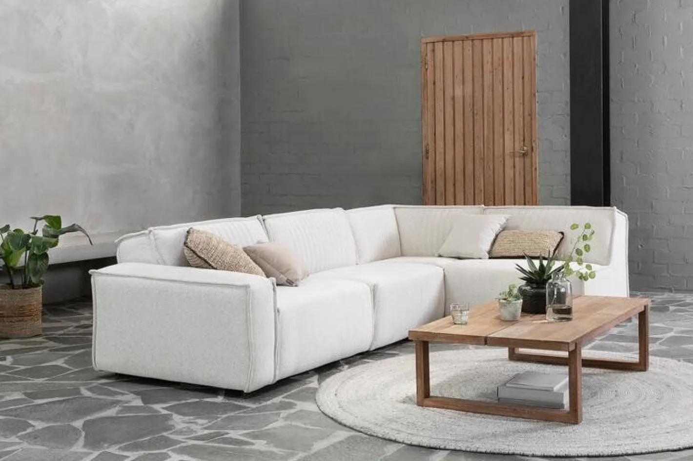 Discount MUST Living Rally 1-zits Elementenbank Naturel
