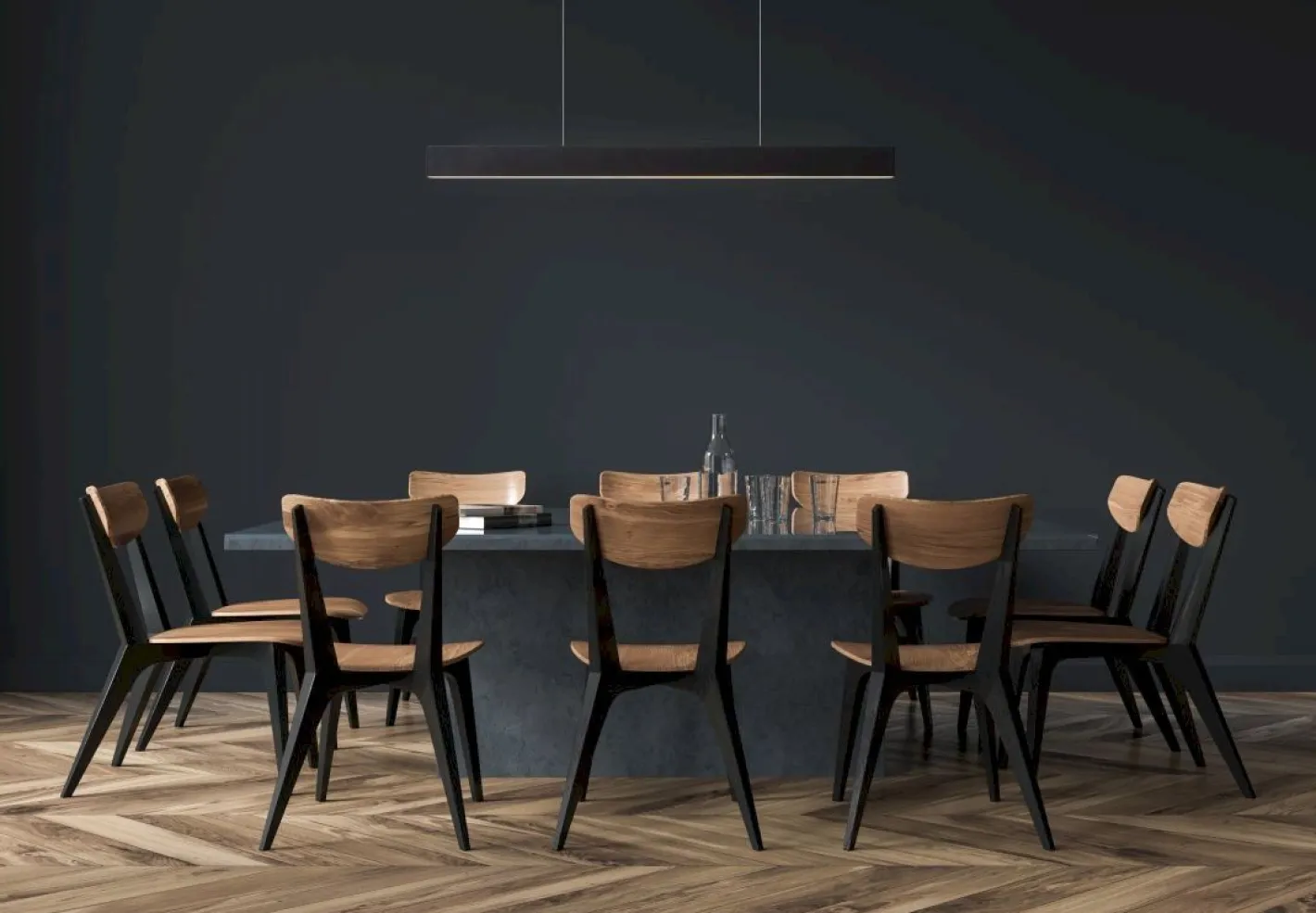 Outlet Lucide Raya Hanglamp Zwart