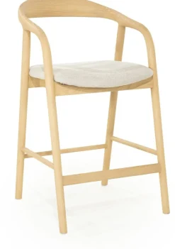 Outlet Eleonora Rayven Laag Barstoel Naturel