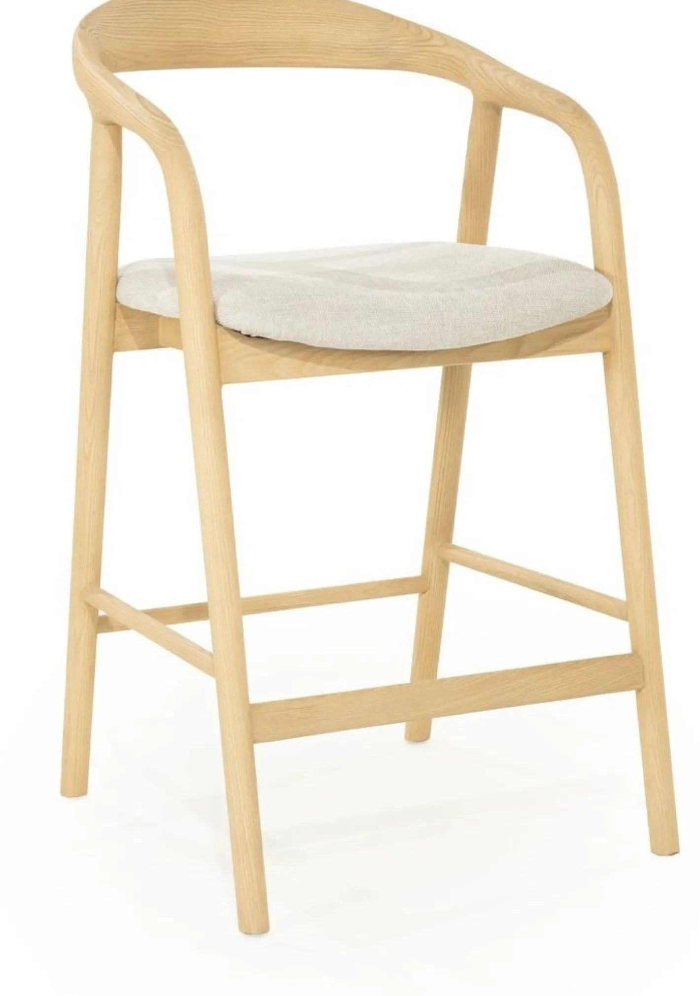 Outlet Eleonora Rayven Laag Barstoel Naturel