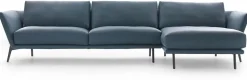 Sale Leolux Rego Hoekbank Bruin