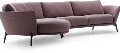 Sale Leolux Rego Hoekbank Bruin