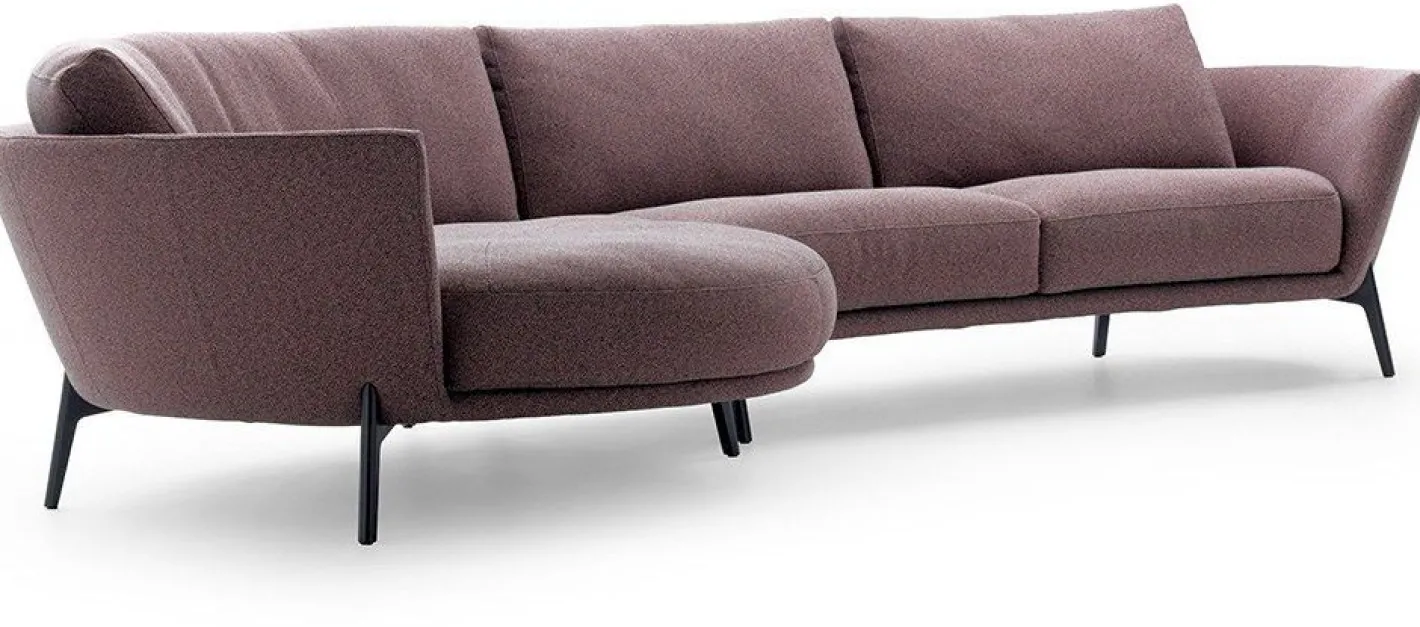 Sale Leolux Rego Hoekbank Bruin