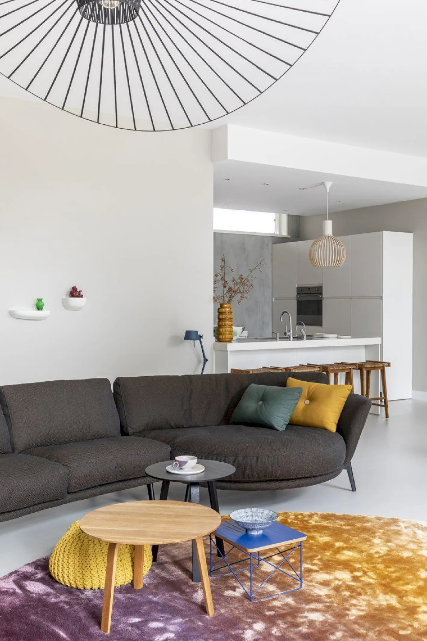 Sale Leolux Rego Hoekbank Bruin