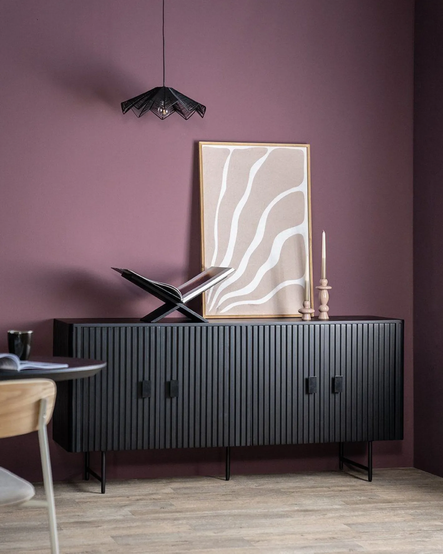 Outlet Eleonora Remi Dressoir Zwart