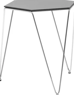 Clearance Harvink Rep & Roer Bijzettafel Zwart