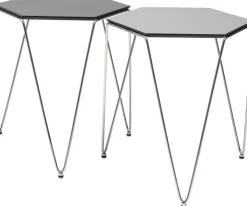 Clearance Harvink Rep & Roer Bijzettafel Zwart