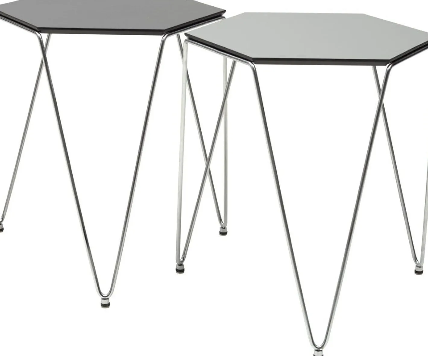 Clearance Harvink Rep & Roer Bijzettafel Zwart
