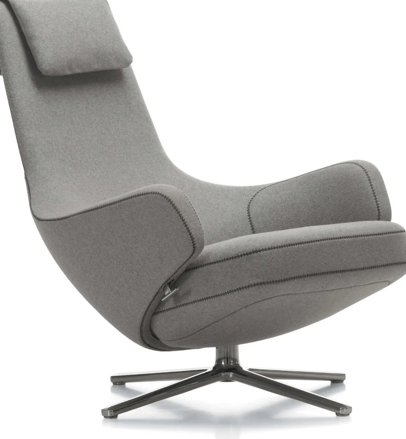 Discount Vitra Repos Fauteuil Light Grey