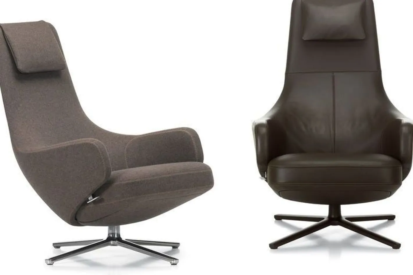Discount Vitra Repos Fauteuil Light Grey
