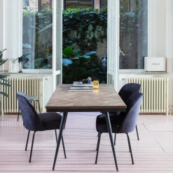 Online WOOOD Rhombic Eettafel Naturel