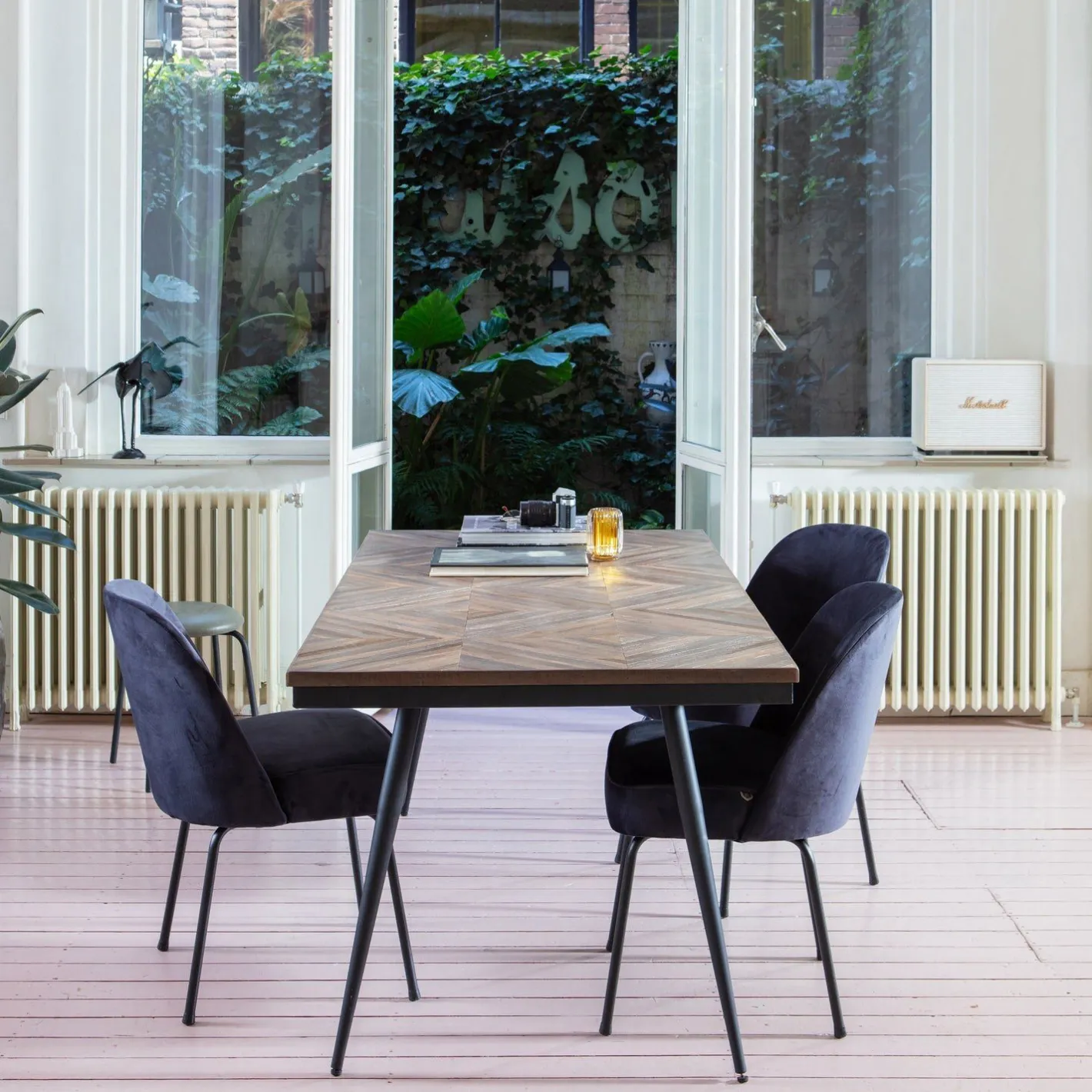 Online WOOOD Rhombic Eettafel Naturel