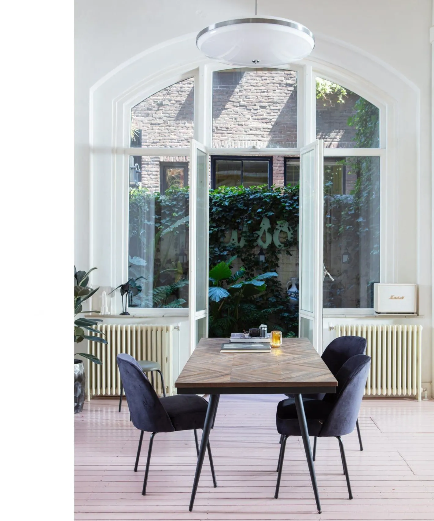 Online WOOOD Rhombic Eettafel Naturel