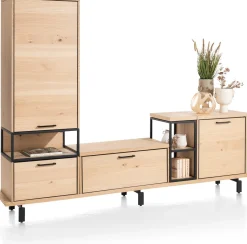 Hot Henders en Hazel Ridge 1-deurs Kast Natural