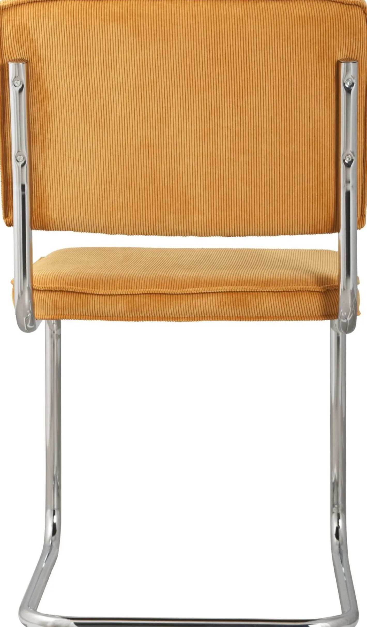 Zuiver Ridge Rib (set van 2) Eetkamerstoel Yellow