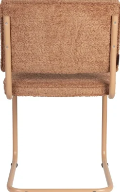 Clearance Zuiver Ridge Soft (set van 2) Eetkamerstoel Terracotta