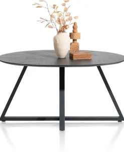 Outlet Henders en Hazel Ridgefield Elips Eettafel Castle Antraciet