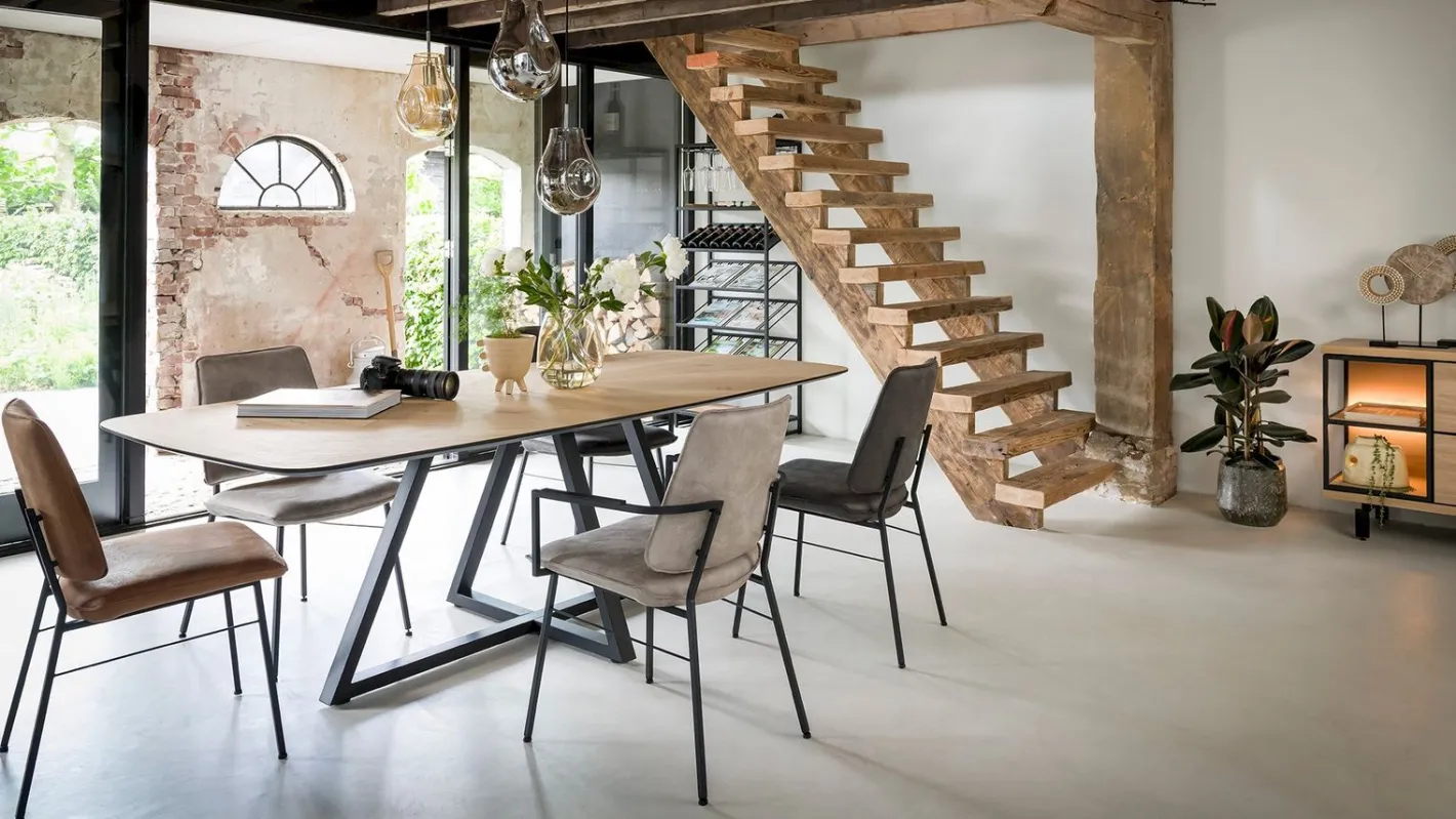 Discount Henders en Hazel Ridgefield Oval Eettafel Natural