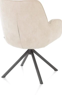 Online Henders en Hazel Riley Eetkamerstoel Creme
