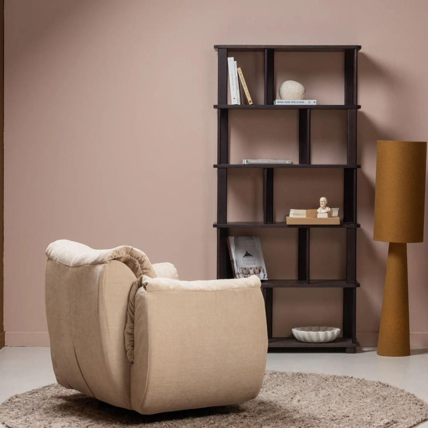 Sale WOOOD Riss Boekenkast Mystic Brown