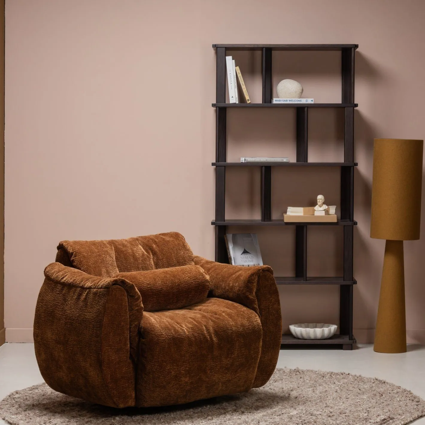 Sale WOOOD Riss Boekenkast Mystic Brown
