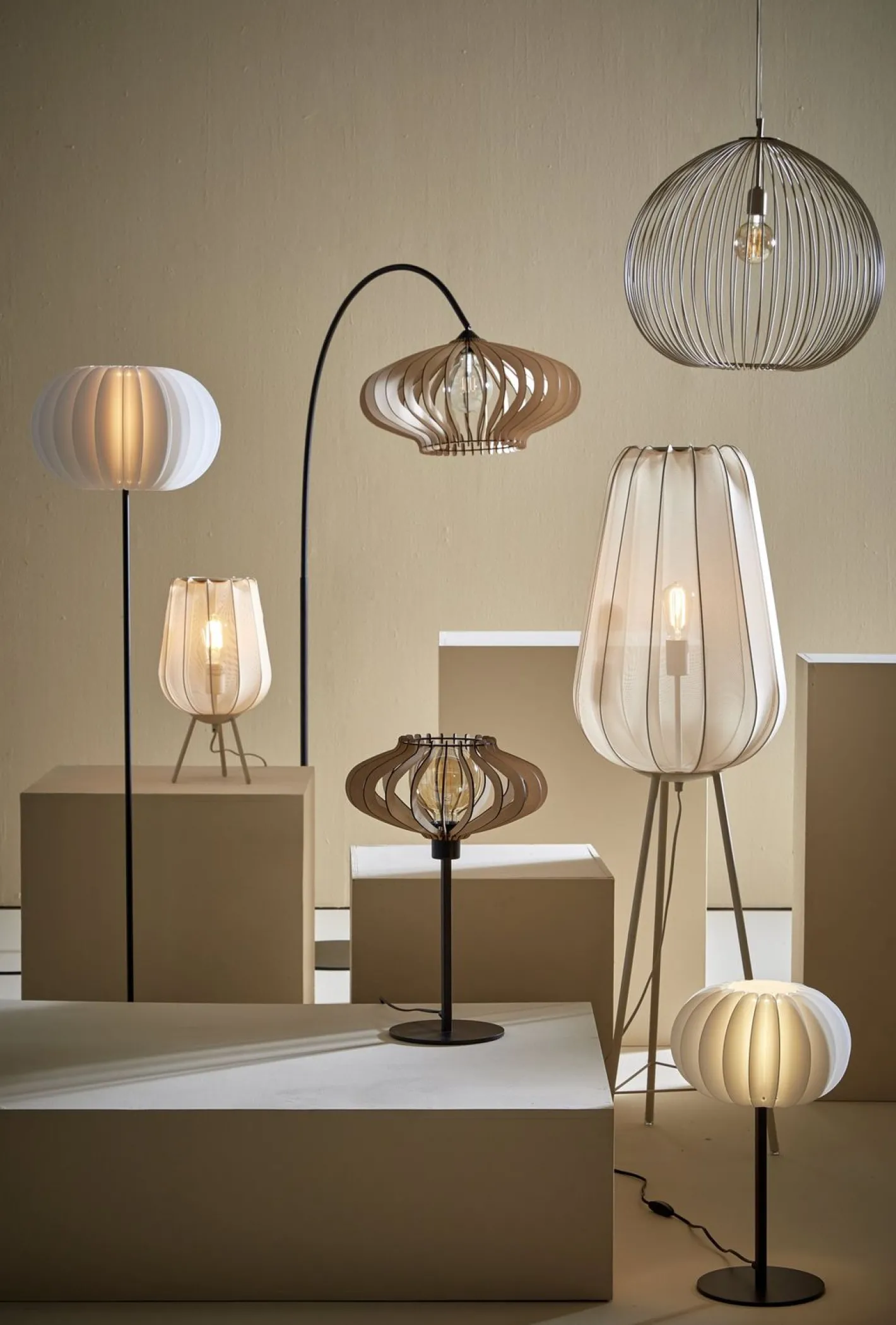 Outlet Trendhopper Riyanna Hanglamp Beige