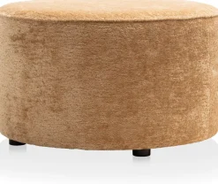 New COCO maison Roan Poef Okergeel