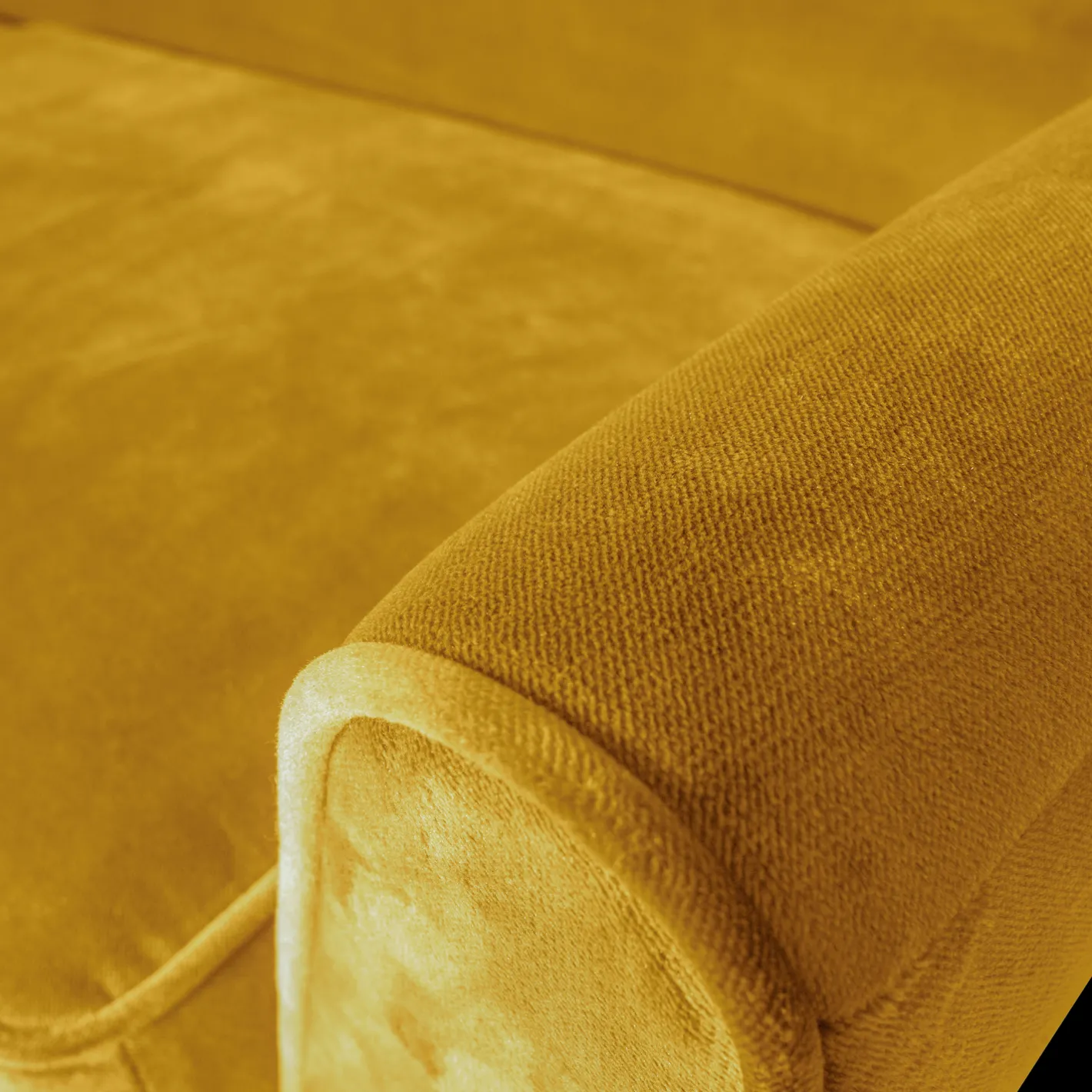 Sale WOOOD Rocco 4-Zitsbank Ochre