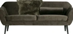 Clearance WOOOD Rocco 2-Zitsbank Warm Groen