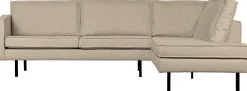Sale WOOOD Rodeo Bouclé Hoekbank Beige