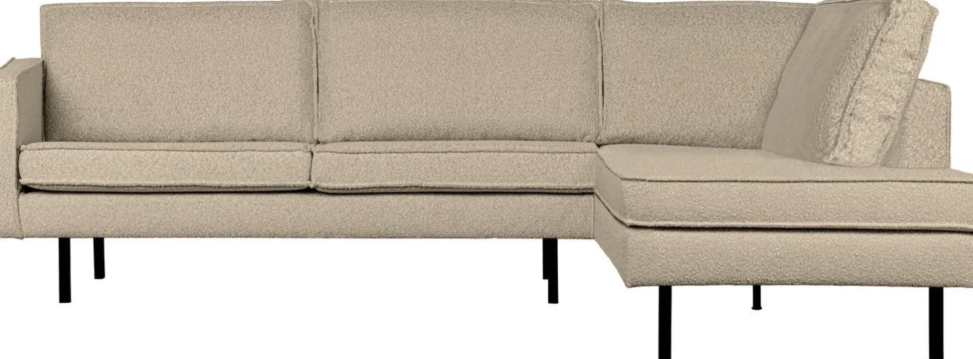 Sale WOOOD Rodeo Bouclé Hoekbank Beige
