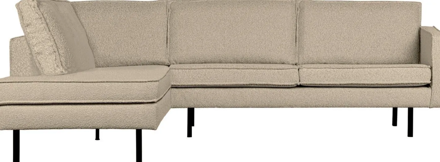 Hot WOOOD Rodeo Bouclé Hoekbank Beige