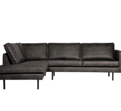 Online WOOOD Rodeo Links Hoekbank Black