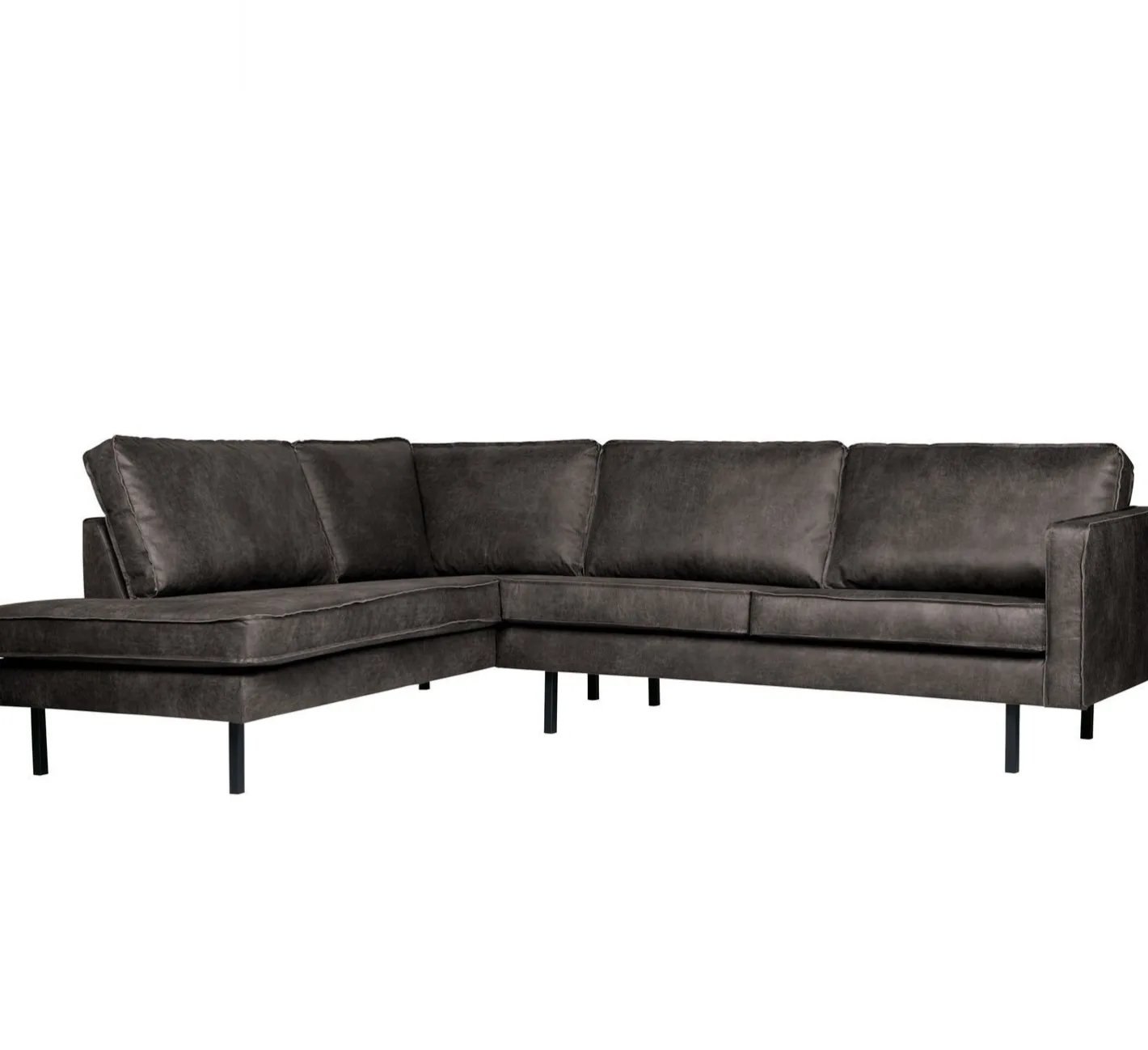 Online WOOOD Rodeo Links Hoekbank Black