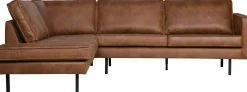 Sale WOOOD Rodeo Links Hoekbank cognac