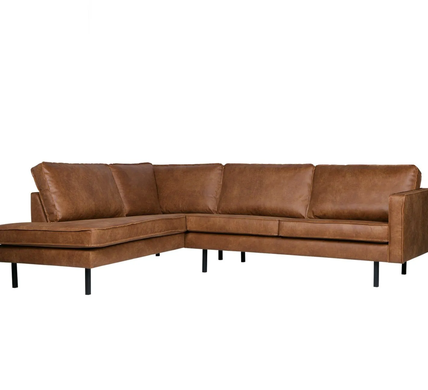 Sale WOOOD Rodeo Links Hoekbank cognac