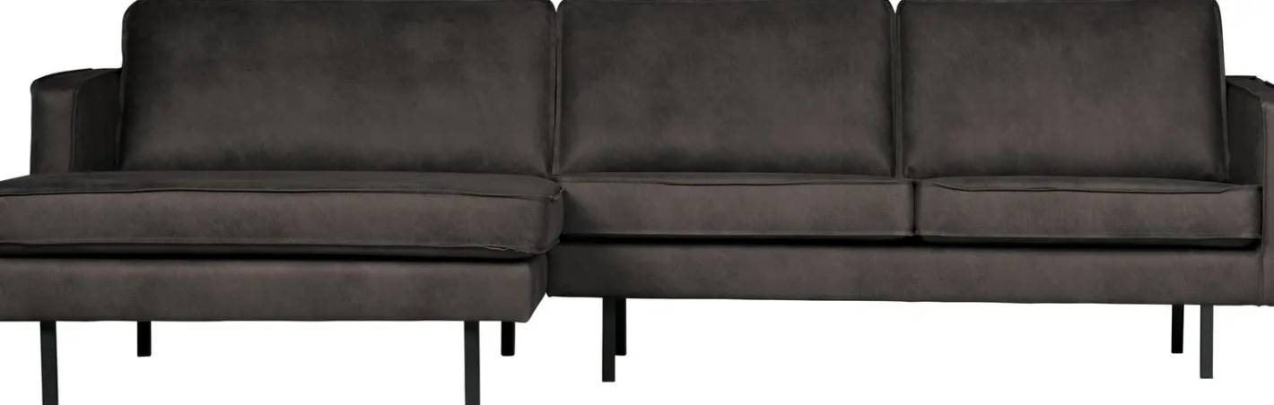Discount WOOOD Rodeo Links Loungebank Zwart